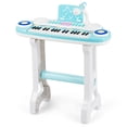 thumbnail image 4 of Patiojoy 37-Key Electronic Musical Toy Piano Keyboard Kids Electronic Organ Play Toy Blue, 4 of 6