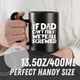 thumbnail image 4 of Taza de café Onebttl de cerámica de 400 ml con mango de llave de regalo, 4 of 7