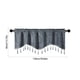 thumbnail image 3 of Mejores cortinas cortas con flecos para ventanas de dormitorio y salón - Decoración del hogar de poliéster rojo, azul, gris rosa, 3 of 6