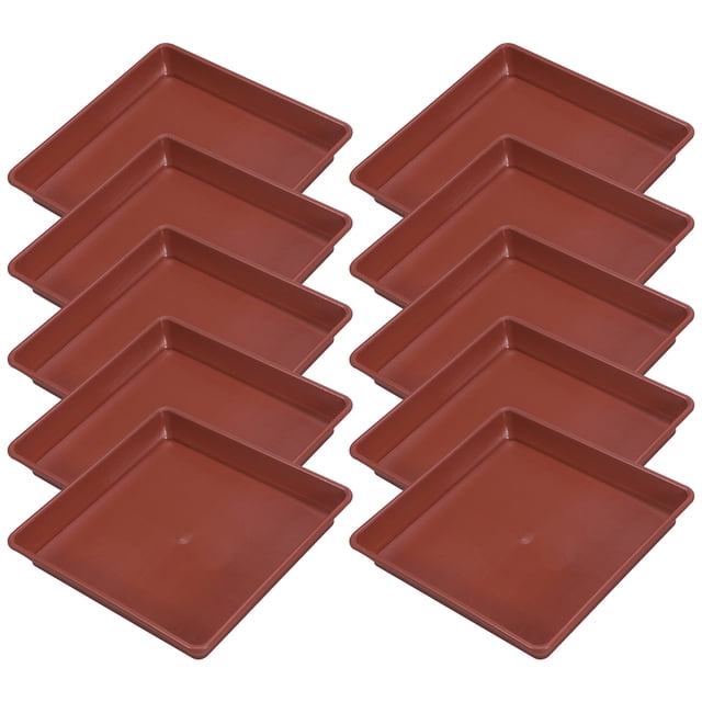 10 Uds. Platillo para plantas, bandeja para macetas, bandeja de goteo para plantas, maceta para bonsái, platillo, recipiente, plato para maceta