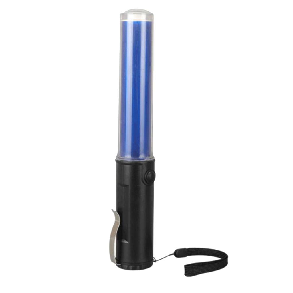 Nishiyuenyi 2 Pieces 4 Mode Traffic Light Stick LED Warning Torch Flashlight