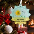thumbnail image 6 of Taotanxi Snowflake Decoration - Winter Glass Decorative Charm for Holiday Gatherings, Seasonal Accent with Hanging Function, Snowflake Ornament for Indoor Outdoor Family Home Party Window, 6 of 7
