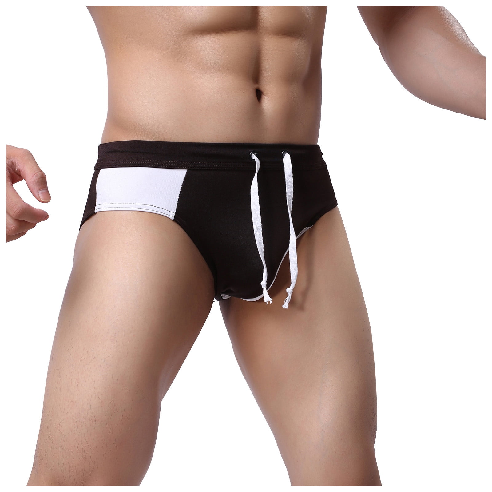 MIZOK Mens Quick Dry Swim Trunks Swimsuit Compression Tight Shorts Swimming Jammers