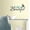 Black/Turquoise, variant on Decal ~ Life is beautiful ~ Wall or Window Decal (Brown/Lime Green)