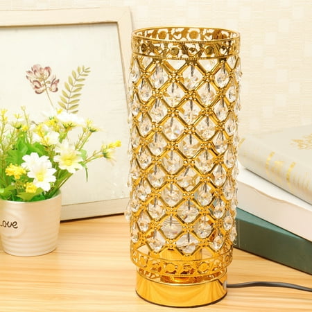 Crystal Table Lamp Nightstand Decorative Elegant Desk Modern Night Light Eye Caring Led For Bedroom Living Room Kitchen Dining Crystal Table Lamp Nightstand Decorative Elegant Desk Modern Night Light Eye Caring Led For Bedroom Living Room Kitchen Dining
