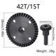 thumbnail image 1 of Ounissouiy RCGOFOLLOW Gear RC pieza de coche engranaje Rc endurecido para 1/8 ARRMA Typhon Monster Trucks RC pieza de actualización accesorios de Kits de construcción modelo TYPE1, 1 of 6