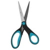 Westcott Fashion Scissors, 8", Stainless Steel, for Office, Teal and Black, 1-Count