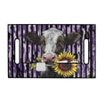 thumbnail image 2 of Whosucclay Cow and Sunflower Pattern Durable Golf Cart Seat Cover Elastic for Club Car Yamaha EZGO Icon, Wear-Resistant Golf Cart Seat Blanket, 2 of 7