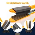 thumbnail image 4 of Peine accesorio para pelo jinwen plegable universal negro peines rectos, 4 of 9