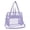 F, variant on Clear Tote Bag 12x12x6 for Sports Events & Concerts,Transparent Stadium Bag with Adjustable Strap, Mesh Pockets,Concert Transparent Storage Bag