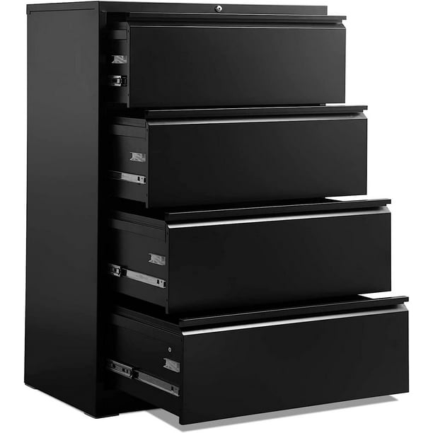 Lateral File Drawer Metal File with Lock,Home