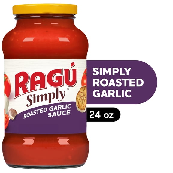 RAGU Simply Roasted Garlic Pasta Sauce, 24 oz