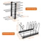 thumbnail image 5 of Organizador de ollas y sartenes de 8 niveles con 3 métodos de bricolaje Estante de metal para organi iKayaa Estante de la cacerola, 5 of 7