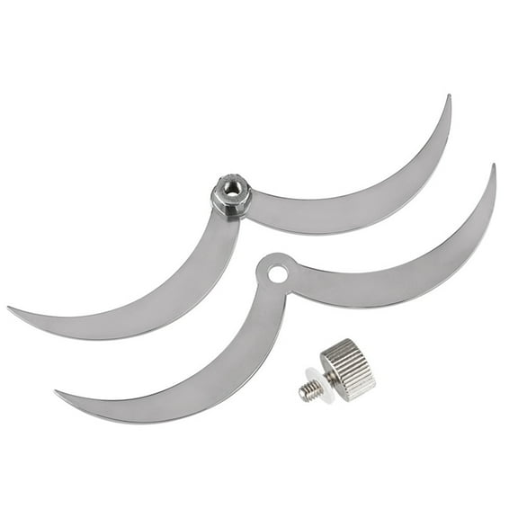 Feeler Gauge Stainless Steel OD Caliper Thickness Woodworking Wooden Tenon Gauge Ruler Tools for Door- Measurement