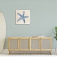 thumbnail image 2 of Blue Starfish Nautical Summer Animals & Insects Graphic Art Gallery Wrapped Canvas Print Wall Art, 2 of 7