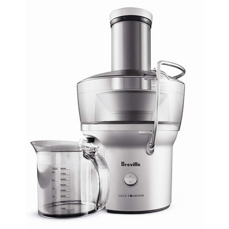 Breville 700-Watt Juice Extractor,  Compact Juice Fountain Electric Juicer, (Best Breville Juicer For Leafy Greens)