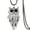 Black, variant on Women Necklace Exquisite Rhinestone Owl Pendant Vintage Neck Chain Long Sweater Necklace Accessories Fashion Jewelry