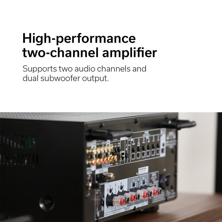 Denon DRA-900H 2.1 Channel 8K Stereo AV Receiver with HEOS