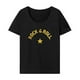 thumbnail image 1 of Camiseta para mujer Salvador cuello redondo elegante camiseta básica para viaje regalo del día de San Valentín M, 1 of 7