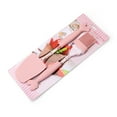 thumbnail image 4 of YESTUNE Non-Stick Scraper Rubber Butter Cake Cream Spatula Chicken Head Top Heat Resist, 4 of 9