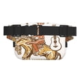 thumbnail image 3 of Xecao Cowboy Rodeo Guitar for Square Double Layer Waist Bag for Travel Cycling Outdoor Activities with Adjustable Strap and Zipper Pockets, 3 of 9