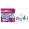 thumbnail image 3 of Barbie Mini Barbie Land Collectible Playsets with 1.5-Inch Doll and Interactive Play Areas for Storytelling Fun, 3 of 7