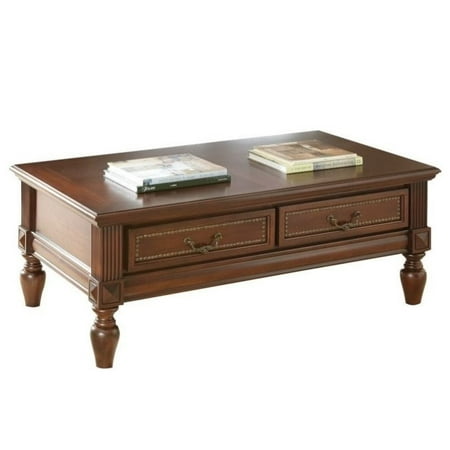 Rich Cherry Wood - Bowery Hill Cocktail Table in Rich Cherry Finish