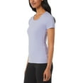 thumbnail image 3 of 32 Degrees Women's Top Sz M Cool Short Sleeve T-Shirts 3-Pack Multi, 3 of 5
