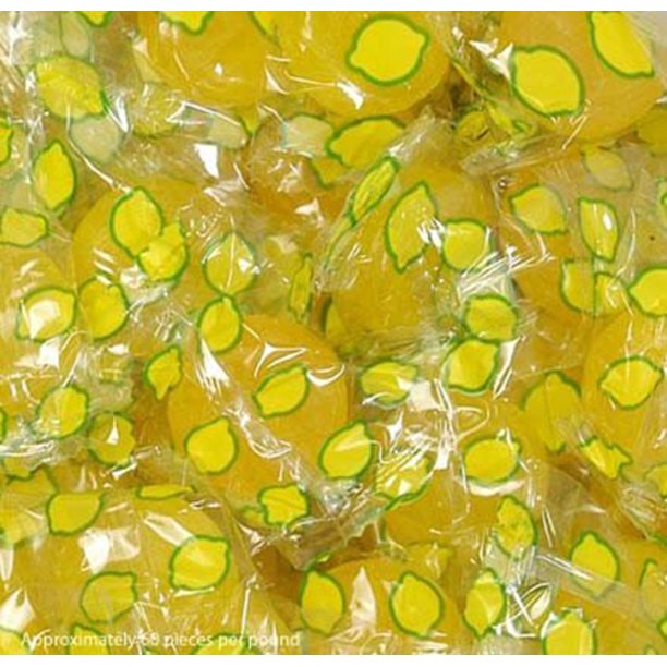 SweetGourmet Oldfashioned Sour Lemon Balls Bulk Retro Hard Candy