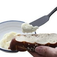 thumbnail image 3 of Stainless Steel Butter Spatula Cake Cream Spreader Easy Spread Sandwich Spreader Knife Peanut Butter Spatula Kitchen Gadgets, 3 of 5