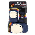 thumbnail image 6 of Triple Eight Roller Skating Combo Set - Pads & Helmet (Pacific Beach) (Helmet Size L/XL, Pads Size JR), 6 of 6