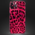 thumbnail image 4 of DesignSkinz Fuzzy Real Pink Leopard Print Full-Body Skin Decal Wrap Cover for iPhone 14 Pro Max, 4 of 9
