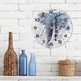 thumbnail image 7 of Dreamtimes Watercolor Elephant Wall Clock, 10 Inch Silent Non Ticking Round Clock Oil Painting Clock Easy to Read Clock for Living Room Bedroom Bathroom Home Decor, 7 of 7