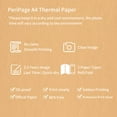 thumbnail image 3 of 2 Rolls Thermal Paper Compatible with A40 Thermal Printer Quick- Perfect for Photo Picture Receipt Memo PDF File Webpage Printing Instant Photo Printer 210x30mm 7.45m/24, 3 of 7