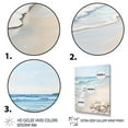 thumbnail image 3 of Designart "Minimalism Beachside Calm I" Nautical & Beach Floater Framed Wall Art Print, 3 of 7