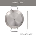 thumbnail image 3 of MIANGASTORE 1 Set of Chicken Roaster Rack Stainless Steel Grilled Rack for Chicken Turkey Roast Rack Tray, 3 of 8