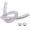 10 Feet-1-1/2'' ID, variant on Flexible PVC Suction Tubing 6.5 Feet 2" ID Heavy-Duty Steel Wire Reinforced
