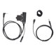 thumbnail image 2 of Adaptador de auriculares de radio fácil de operar transmisión rápida adaptador PTT seguro cable principal de 90 cm con línea clave para T6220 T6222 T6250, 2 of 8