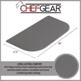 thumbnail image 5 of Anti-Fatigue Kitchen Mat, Charcoal, Playa Basketweave Wedge by Chef Gear, 17.5 in. x 48 in., 5 of 8