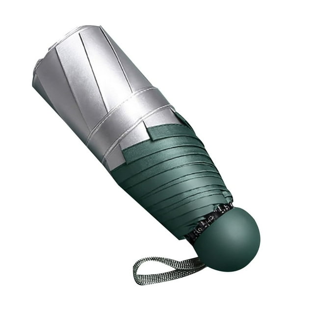 Portable Foldable Ultra Light Rain Sunlight Umbrella Travel Mini Pocket Parasol
