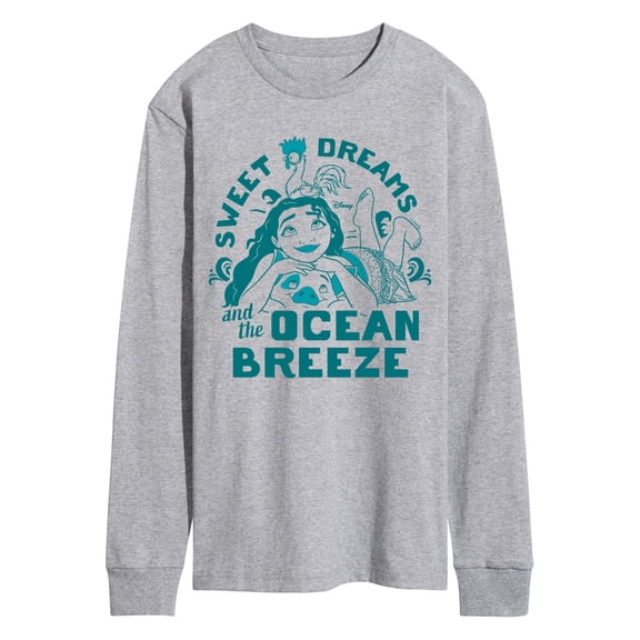 Moana - Sweet Dreams Ocean Breeze - Men's Long Sleeve Graphic T-Shirt