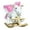 09#White,Wood, variant on Wooden Rocking Horse Toddler Baby Ride-On Toys for Kids 1-3 Years with Classic Design & Wood Safety Bar,White,White Wood Toys Kids Bikes Riding Toys