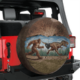 thumbnail image 3 of Lotusprinthandmade Bigfoot And Dinosaur Spare Tire Cover With Backup Camera Hole 6 Sizes (29 in.), 3 of 7