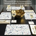 thumbnail image 4 of CounterArt "Meadow Sketch" Hardboard Tabletop Placemats 4-Pack, 4 of 7