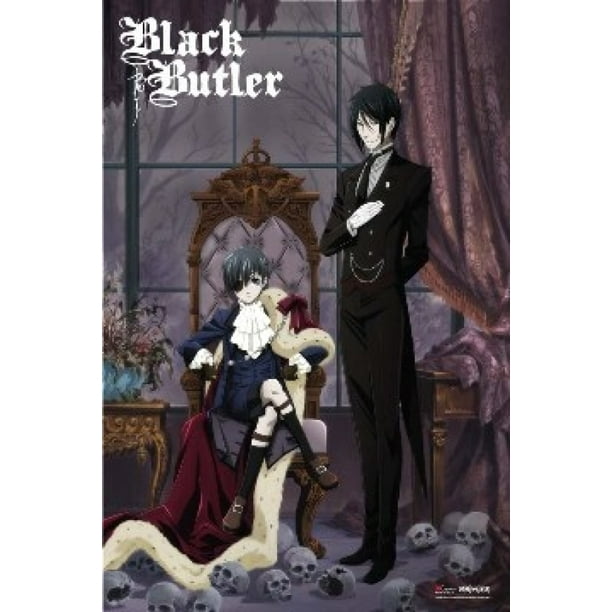 Black Butler Sebastian And Ciel Anime Poster Print 24 X 36 Walmart Com Black Butler Sebastian And Ciel Anime Poster Print 24 X 36 Walmart Com