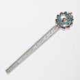 thumbnail image 5 of Cupid Bookmarks: a Vintage Silver Lace-Edged Bookmark, a Gift for Readers and Book Lovers, 5 of 5