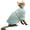 Blue, variant on HQREA Sphynx Hairless Cat Sweater Solid Soft Sweater Outfit Pullover Autumn WinterThickened Sphynx Clothes Cat Apparel