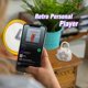 thumbnail image 3 of Portable Bluetooth Speaker, Lightweight Mini Speaker with Loud Sound, Built-in Microphone, Mini Speaker Perfect for Bedroom, Home, for Girls, Women-Pu, 3 of 5
