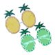 thumbnail image 5 of KAKOWELY 2 gafas de sol hawaianas con forma de piña, divertidas y novedosas gafas tropicales para luau, cumpleaños, bodas, fiestas de playa y verano, disfraces., 5 of 5