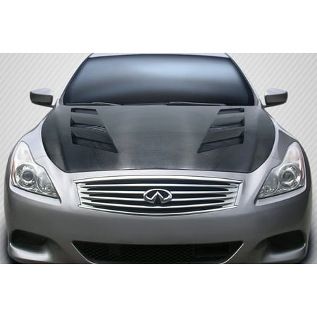 2008-2015 Infiniti G Coupe G37 Q60 Carbon Creations DriTech AM-S Hood - 1 Piece